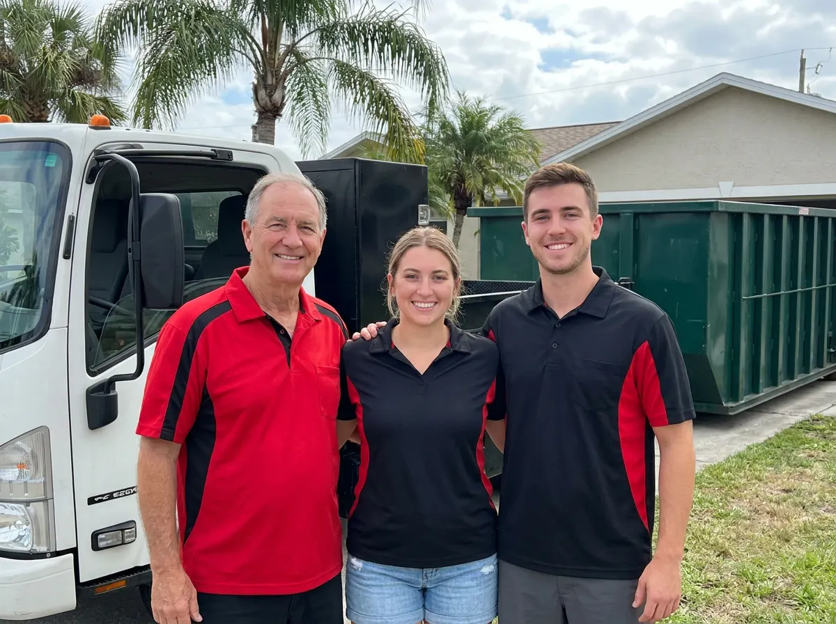 The Stoneyard Dumpster Rental team, dumpster rental in Sarasota, FL